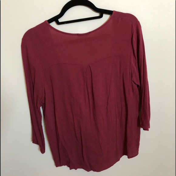 Maroon blouse - Picture 2 of 2